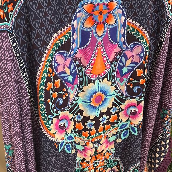 Johnny Was Purple Tunic/Dress - Picture 6 of 6